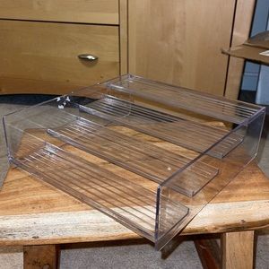 Clear Perfume Shelf